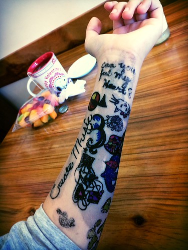 Temporary tattoos | by Claudia Shearer Quilts
