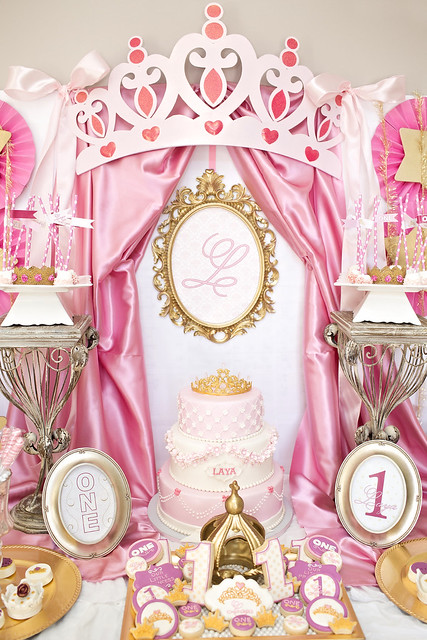 Princess First Birthday Party