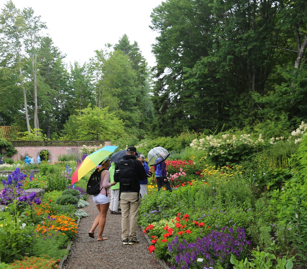 A Rainy Visit To The Abby Aldrich Rockefeller Garden In Se Flickr