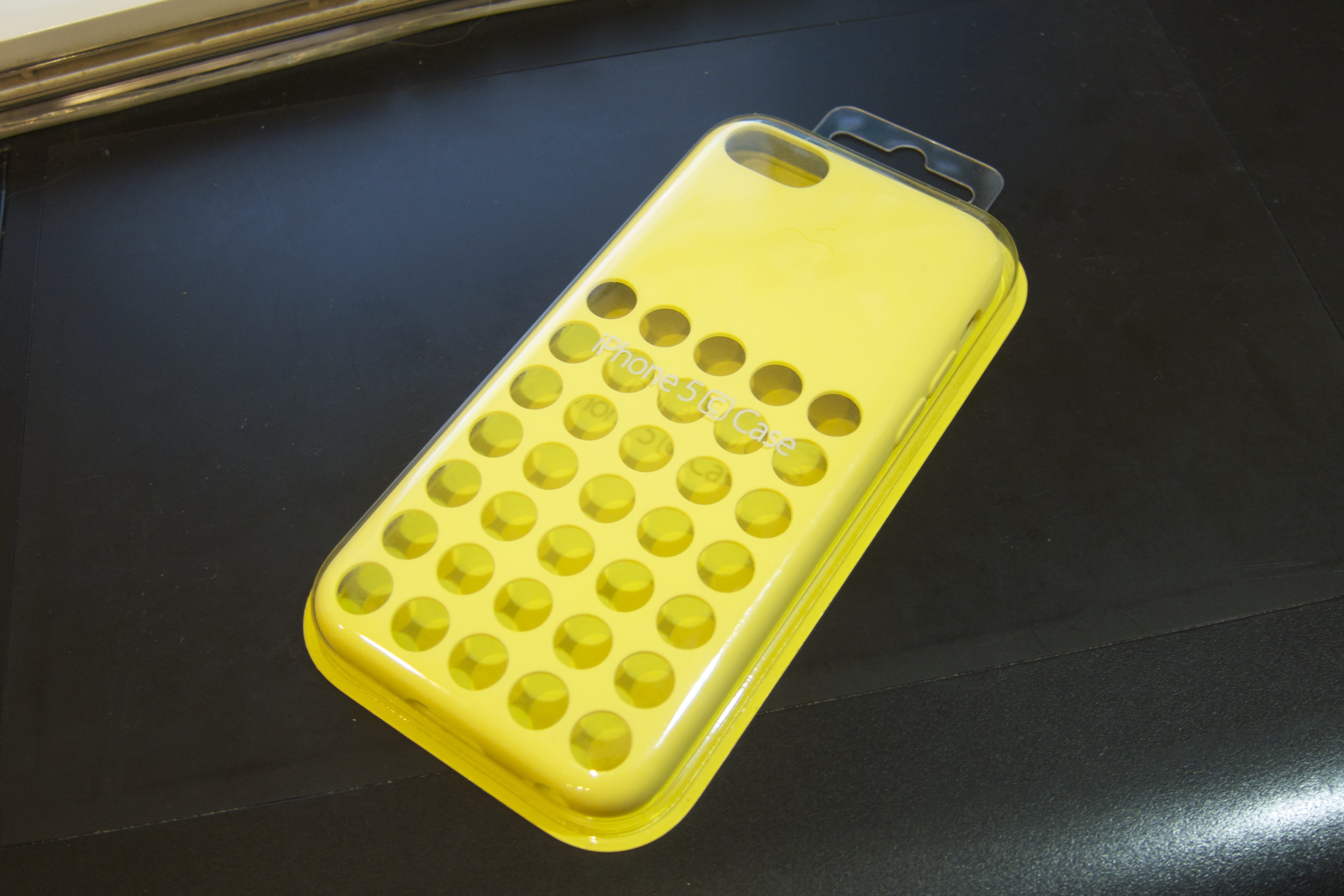 iPhone 5c and case
