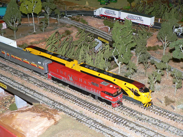 The Ghan in HO scale