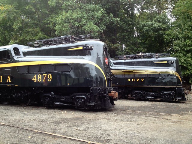 Pennsylvania Railroad GG1s 4879 & 4877