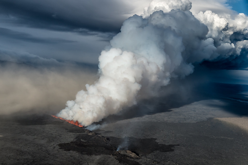 Volcanic eruption in Holuhraun - Iceland
