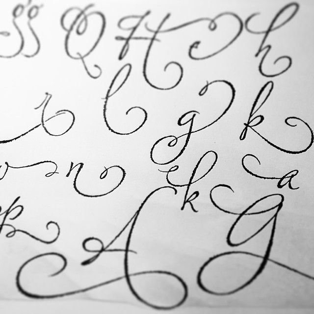 Fancy Calligraphy Letters