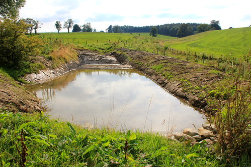Improved sediemnt settling pond at Towcett, Morland | by benskin_dtc