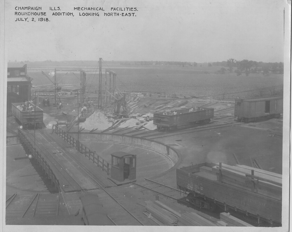 Mechanical Facilities, Round House Addition July 2, 1918