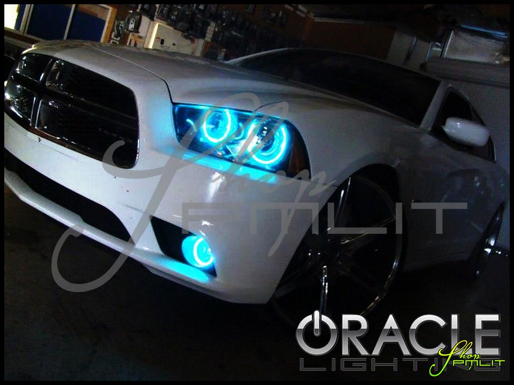 ShopPMLIT-Dodge-Charger-Halo-LED-Lights-Automotive-Headlig… | Flickr