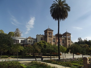 Parque de María Luisa - Seville - Plaza de America - Museum of Arts and Traditions of Sevilla - Mudéjar Pavilion