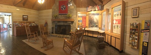 cabin1 civilwar cozy display1 exhibit fireplace rockingchairs welcome panoramic