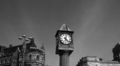 Clock near the royal dramatic theatre