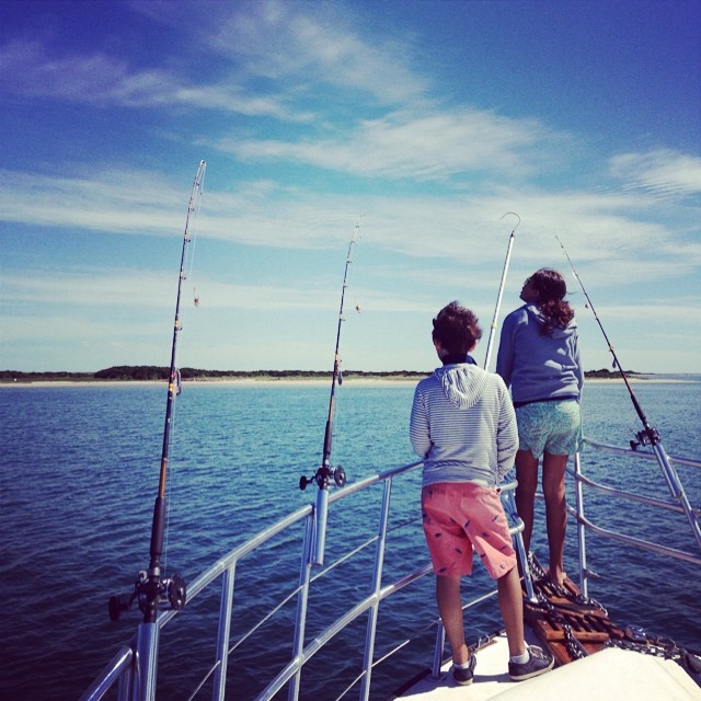 Just a picture perfect #summer day for #DeepSeaFishing #Nantucket #JustDoItToo