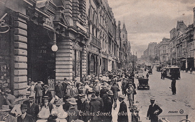 300223. The Block, Collins Street, Melbourne (c.1910)