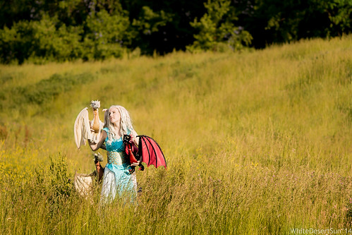 sunset game field costume pretty cosplay courtney dragons convention coming con thrones daenerys 2014 colossalcon are courtoon targaryen
