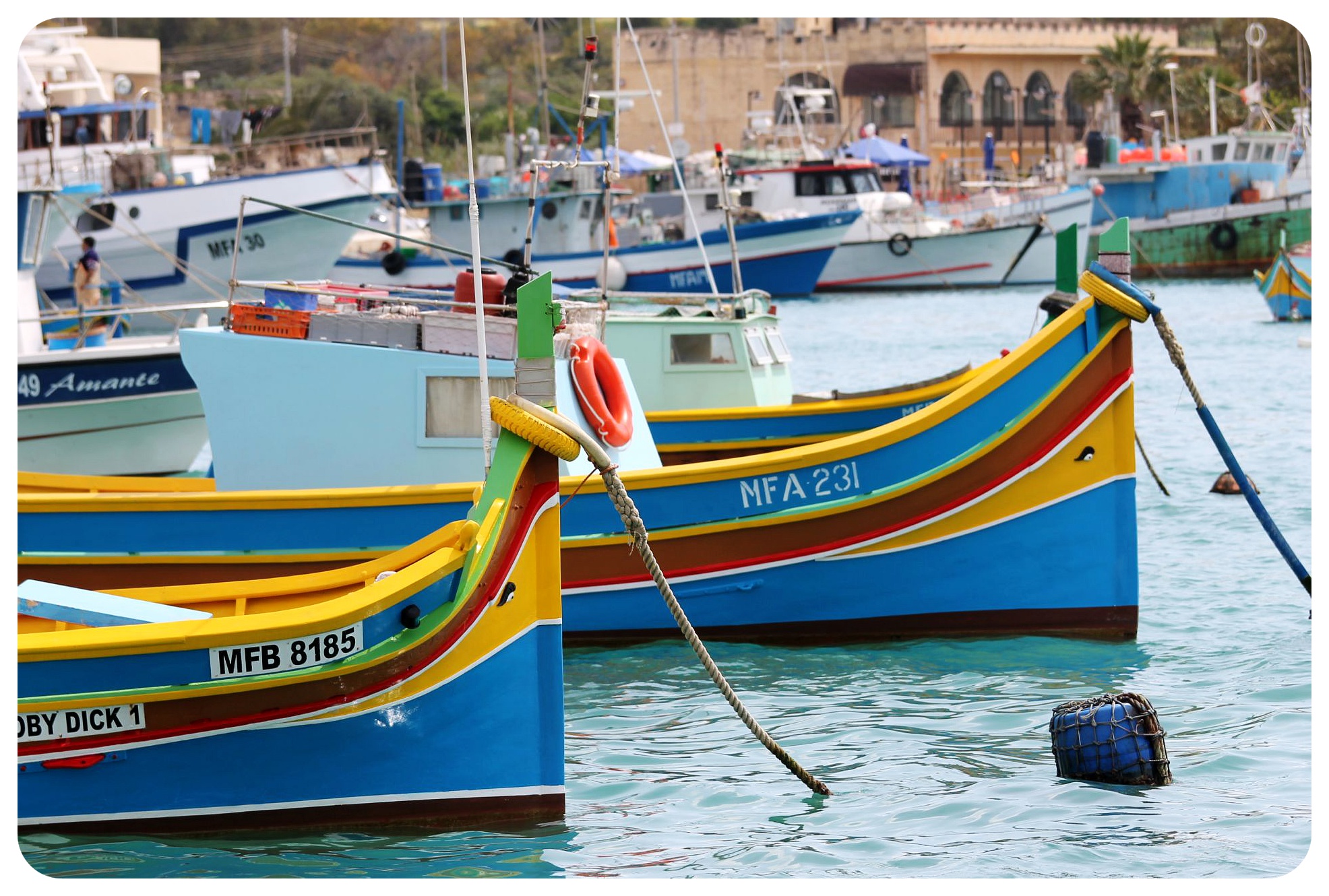 marsaxlokk boats