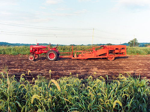 new york sky ny tractor color film lines landscape power florida kodak farm onions soil bronica goshen dirst portra400 etrsi 50mm28