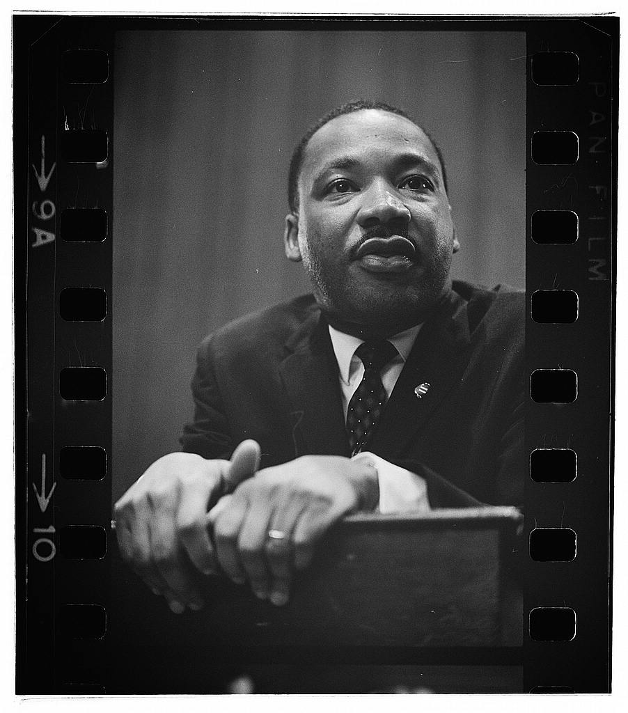 Martin Luther King press conference (LOC)
