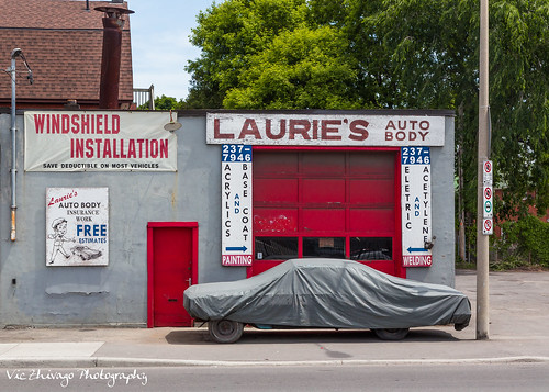 auto body shop Ottawa, Canada Vic Zhivago Flickr