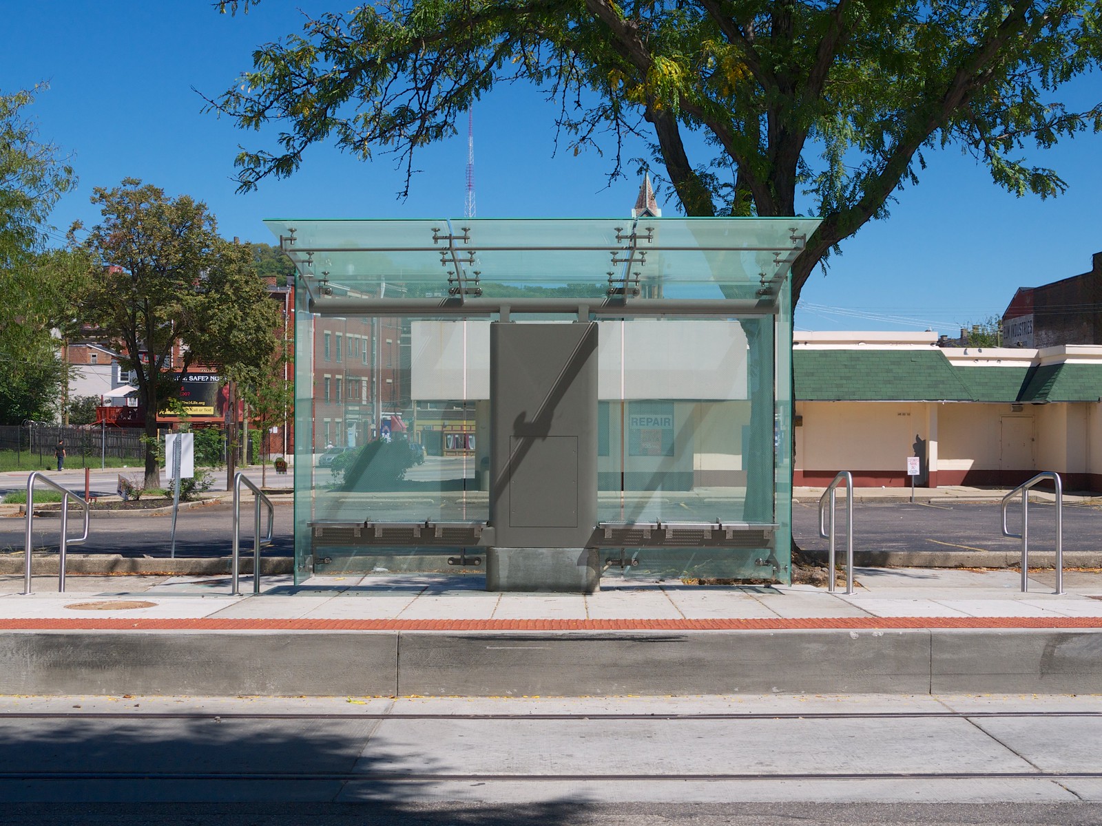 Elm and Liberty Streetcar Stop