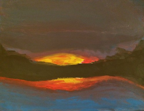 sunset fab wow painting amazing cool paint great fabulous coolpic coolcolours coolpainting acrylicsunset