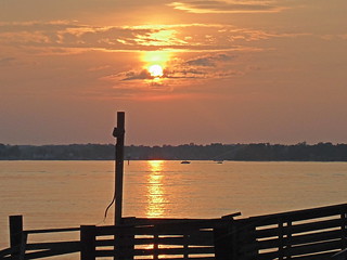 Suset across the Patuxent River