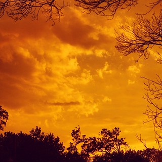 Post Storm Sunset #nofilter #sunset #clouds #sky #arlingtonva #nova #crazysky