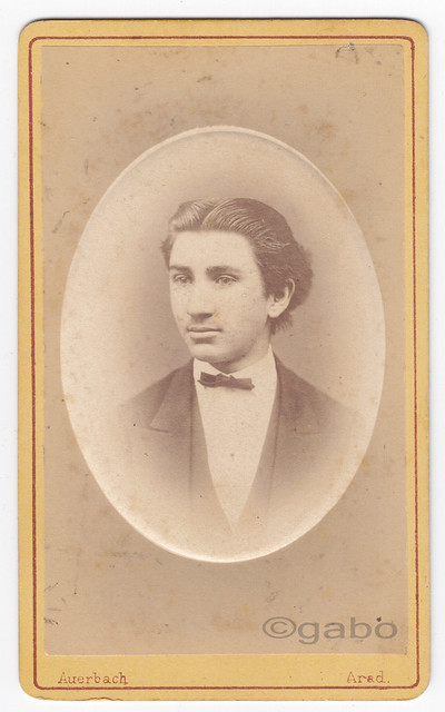photographer: Auerbach Miksa - Arad 1870 - Paulovics Pista