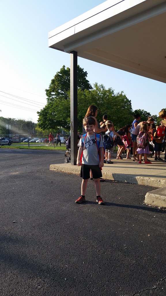 First day of 1st grade! | happily Evan after | Flickr