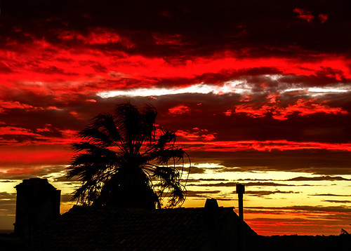 sunset sky colour silhouette canon tramonto colore cielo colori croazia lussino canoneos50d malilussinj federicodettoghigo