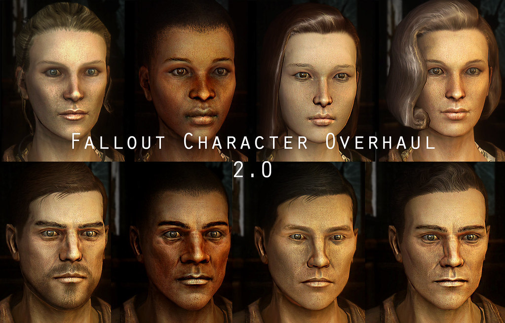 Fallout character overhaul eyebrows