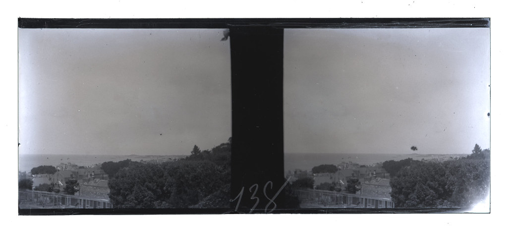 Plaque De Verre Stéréoscopique Grand Format - Barques Et Voiliers Circa 1910 - France
