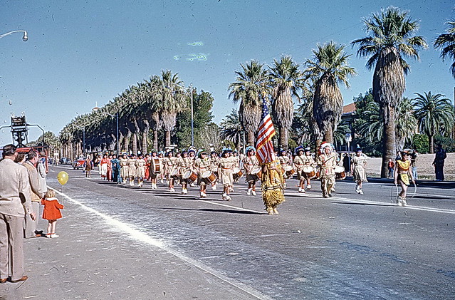 Phoenix Indian School Marching Band 1952 Central Avenue Phoenix Arizona