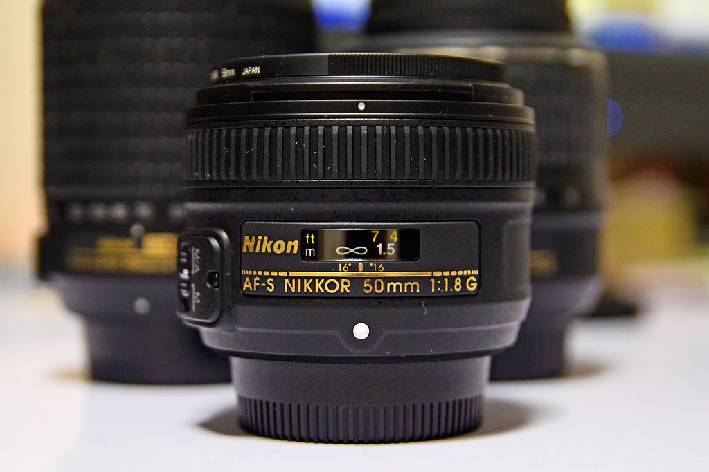 カメラ レンズ(単焦点) Nikon AF-S NIKKOR 50mm F/1.8G | Camera lens of the 5th one t… | Flickr