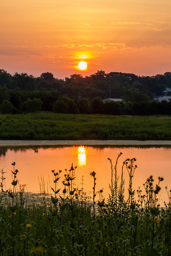 sky nature sunrise canon illinois midwest july edwardsville 2014 eos7d watershednaturecenter