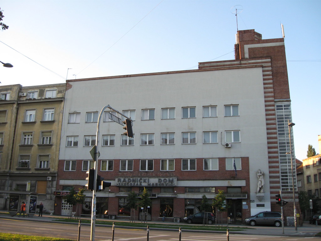 Novi Sad City Centre - Workers House (Radnički dom Svetoz…