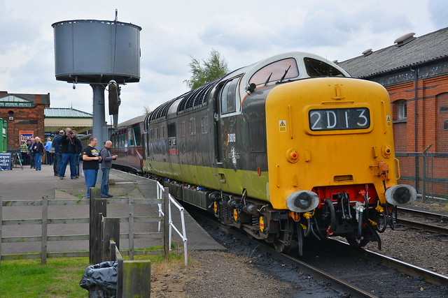 55016 D9016 G  @ GREAT CENTRAL DIESEL GALA , Saturday 30th AUGUST 2014