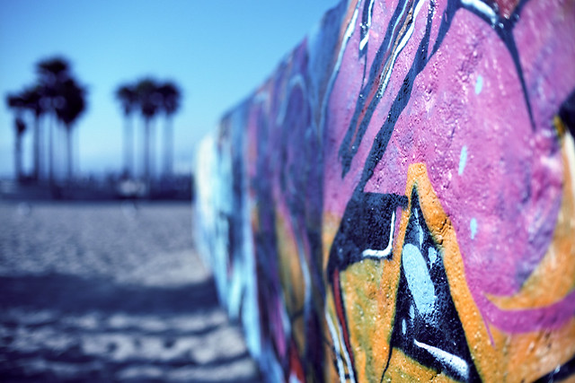 graffiti. venice beach, ca. 2014.