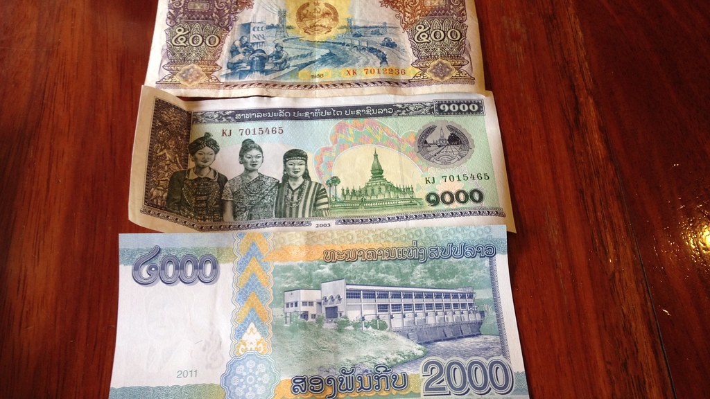 Lao Bank notes (Kip) | The kip (LAK) is the currency of Laos… | Flickr