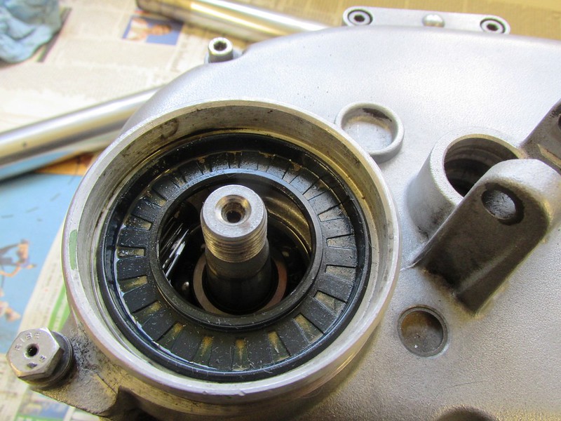 Output Shaft and Seal Are Exposed