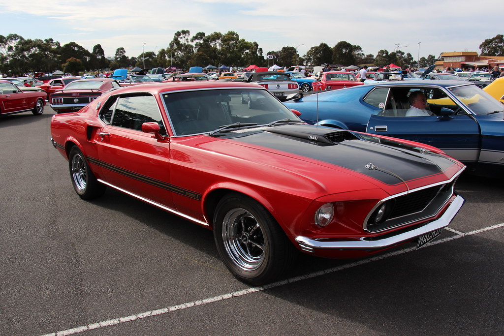 Sportsroof | Ford Candyapple Mustang Th… Flickr 1969 Red. 1 | 351 Mach