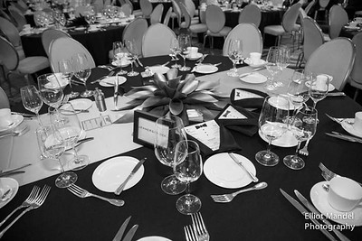 Table décor featuring centerpieces from Epoch Floral