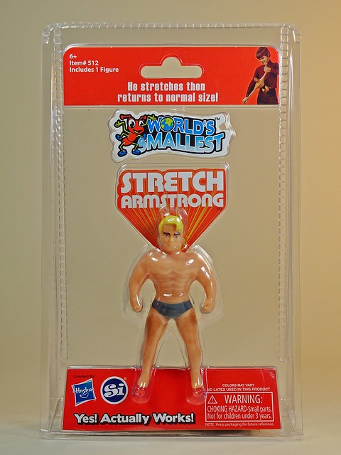 Super Impulse World's Smallest Stretch Armstrong - Le Plus Petit Homme Extensible Du Monde, Version Multicolore