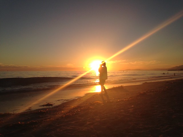Sunset, Carpinteria Beach