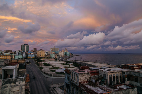 Sunrise in Havana by Dmitri Korobtsov, havana cuba