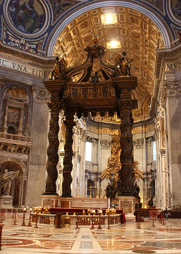 Bernini canopy of San Pietro Basilica in Rome | Sergio ph | Flickr
