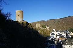 Esch-sur-sure Watch tower and castle 5-12-16