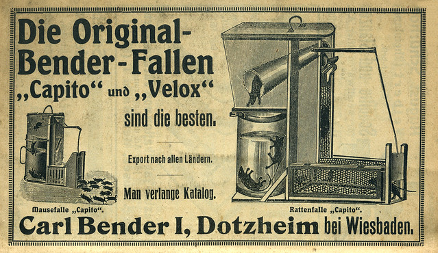 Werbung aus einem Handbuch für Eisenhändler 1912 Bild 5.20