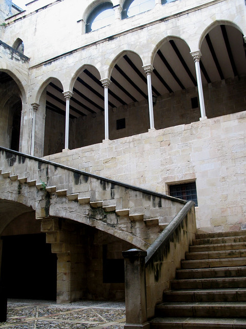 Episcopal palace courtyard, Tortosa
