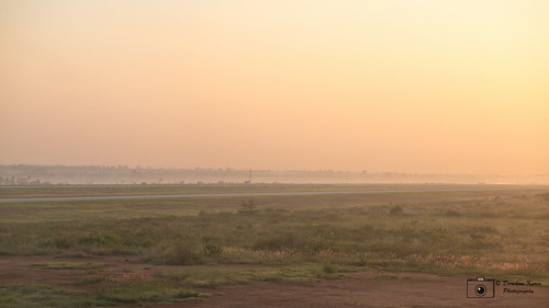 morning trees sky india window grass fog airplane airport karnataka arasinakunte