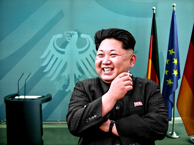 Kim Jong-un  visiting Berlin.