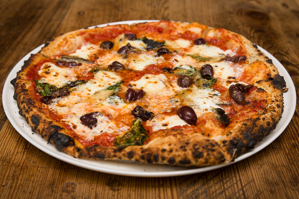 Puttanesca Pizza | Kalamata olives, anchovies, tomato sauce,… | Flickr